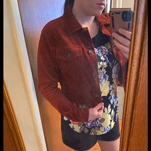 Love tree cropped jacket